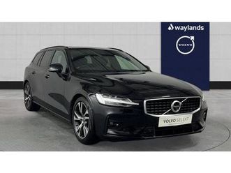2020 volvo v60 t5 r-design plus auto(panroof, 360camera, heated seats, pilot assist) estate petro...