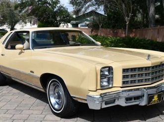 CHEVROLET MONTE CARLO 1977-chevrolet-monte-carlo-bucket-swivel-seat-console-a-c-power-steering-brake