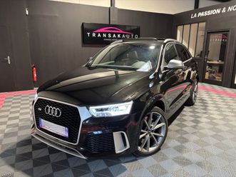 audi rs q3 performance 2.5 tfsi 367 ch quattro s tronic 7 - excellent état - pack carbone - hayon électrique - sièges av chauffants