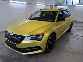 skoda superb sportline iv matrix-led alcantara 19zoll
