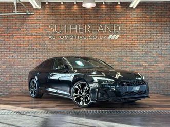 3.0 tdi v6 black edition sportback tiptronic quattro euro 6 (start/stop) 5dr