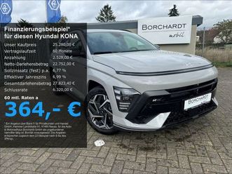 hyundai kona *n-line*138ps*sitzhei.vorne&hinten*navi*kam