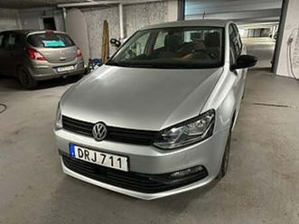volkswagen polo 1.2 tsi bmt 90hk aut park-sensorer pluspaket euro 6