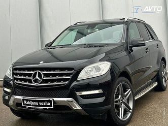 mercedes-benz ml-razred ml 350 b4matic+amg line+xenon+sibedah+vl.kljuka