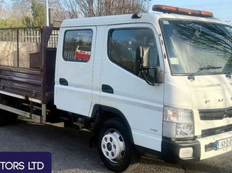 mitsubishi fuso canter 2014 tipper with taillift