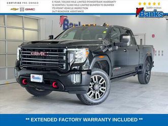 certified 2022 gmc sierra 2500 at4