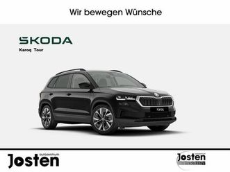 skoda karoq tour 1.5tsi fahrass+ pano ahk komfort info