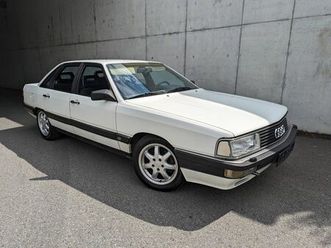 audi 200 turbo 10v alpinweiss 90e original zustand wartungsdokume