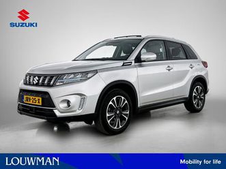 suzuki vitara 1.4 boosterjet style smart hybrid | apple carplay / android auto (navigatie) | schuif / kantel dak | parkeersensoren rondom | lederen bekleding | 