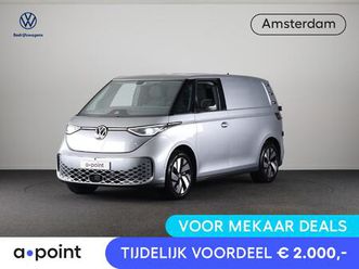 volkswagen id. buzz cargo anniversary edition 286 pk cargo anniversary edition anniversary edition elektromotor 286 pk