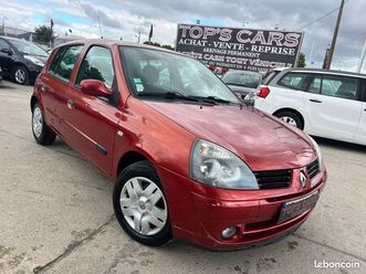 clio ii campus phase 2 1.2 16v 75ch dynamique 5p * clim regulateur * crit'air 2 * entretien à jour * paiement en 4 x