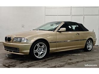 bmw série 3 e46 cabriolet 330ci