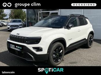 jeep avenger 1.2 turbo t3 136ch mhev upland bvr6 4xe