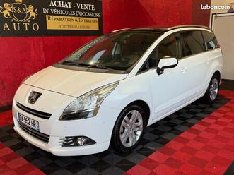 peugeot 5008 1.6hdi 115ch 7 places boite automatique allure