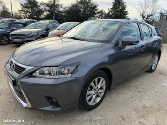 lexus ct 200h phii 1.8 vvt-i cvt pack business 136cv hybrid bva an:2016 11990e reviser & garantie