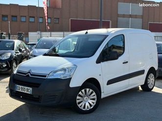 citroën berlingo 1.6 hdi – 75 ch – 2017 – utilitaire - 3 places - applecarplay