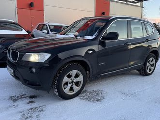 bmw x3 a f25 business - vetokoukku, pa-lisälämmitin, navi, suomi-auto,