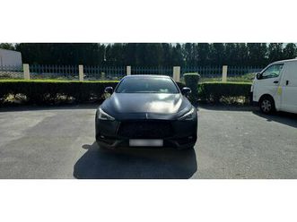 infiniti q60 coupe 2017 | gcc spec | 2l turbo | matte black