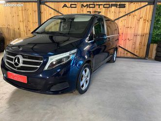 mercedes classe v 250d long exécutive 7g-tronic /français / portes électriques / feux matrix led / 7 places/ attelage