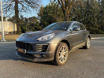 porsche macan 2.0 252ch pdk bva - toit ouvrant panoramique - camera de recul - sieges electriques chauffants