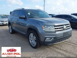 volkswagen atlas 2019 volkswagen atlas 3.6l v6 sel 3.6 benzyna 276km