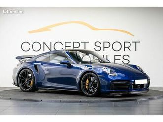 porsche 911 992 turbo s 3.8 650cv pdk - bose - t.o verre - acc - pse - immat france - porsche approved 2027