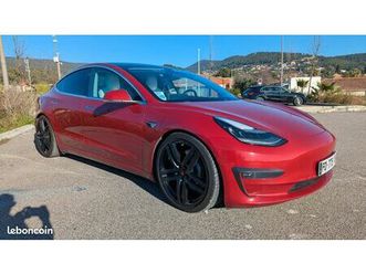 tesla model 3 performance + améliorations