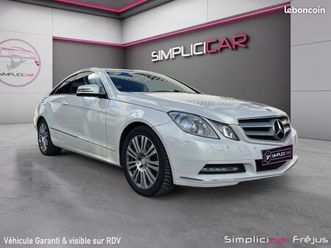 mercedes classe e 350 cdi blueefficiency elégance executive a sièges à mémoire garantie 12 mois