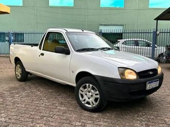 ford courier 1.6 flex 2011 branca básica pneus novos