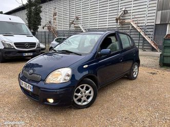 toyota yaris 85 vvt-i luna 5p moteur à chaîne aucun frais à prévoir garantie 6 mois possible 12 mois visite 7/7 sur rdv
