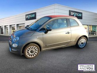 fiat 500 500c 1.2 69 ch s/s dualogic lounge