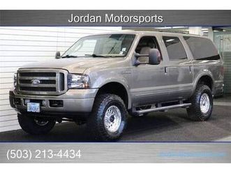 2005 ford excursion bulletproofed 6.0 99k 0-rust 1owner 2004 2003 2002