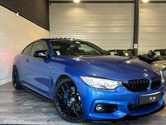bmw serie 4 coupe f32 435i m sport 306 ch t-o + echapp. remus + hk + caméra de recul