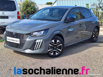 peugeot 208 hybrid 110 e-dcs6 allure + régulateur adaptatif + peinture métallisée