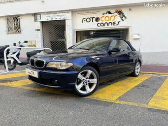 bmw serie 3 cabriolet (e46) 318ci 143ch preference luxe