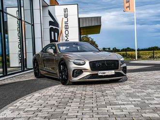 bentley continental gt speed first edition ultra performance 4.0 tfsi v8 bi turbo phev 782 ch ceramique virtual soft close vision nocturne