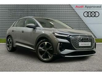 audi q4 220kw 50 quattro 82kwh s line 5dr auto