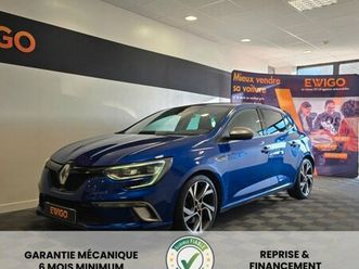 renault megane 1.6 tce 205 ch energy gt edc bva sieges avant chauffants