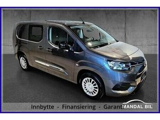 1,5 130hk automat 2x skyvedører