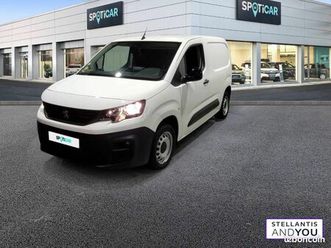 peugeot partner fgn fourgon standard 650 kg bluehdi 130 s&s eat8 asphalt