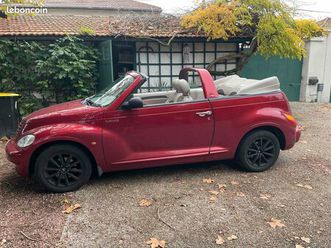 pt cruiser cabriolet 2.4 limited – éthanol – 92 000 km