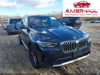 bmw x3 xdrive30i 2022, 2.0l r-4 252km, 4x4, od ubezpieczalni 2.0 benzyna