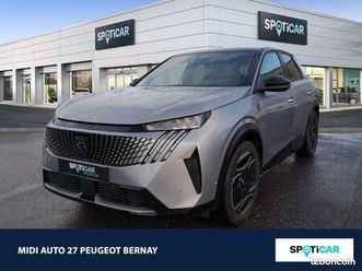 peugeot 3008 electrique 230ch grande automomie batterie 97 kwh gt + options