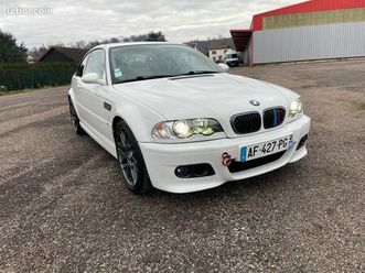 m3 e46 française 500exempl en blanc