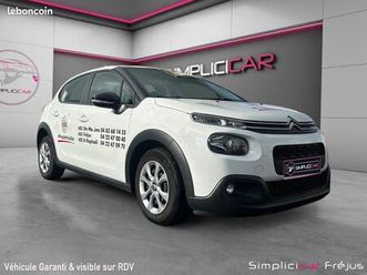 citroen c3 societe bluehdi 100 ss bvm feel garantie 12 mois