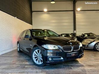 bmw serie 5 touring f11 lci 518d luxury 150 ch black panel + navi pro