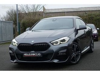 218ia grancoupé pack m cuir m sport/gps pro/full led/carplay/pack ambiance/1*main/garantie 12 mois