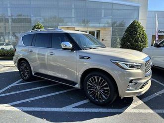 certified 2024 infiniti qx80 sensory awd