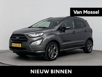 ford ecosport - 1.0 ecoboost st-line | apple carplay & android auto | navi | achterruitrijcamera | parkeer
