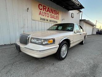 used 1997 lincoln town car cartier